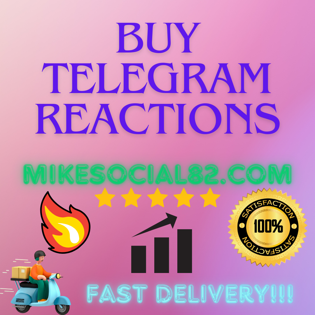 buy telegram reactions