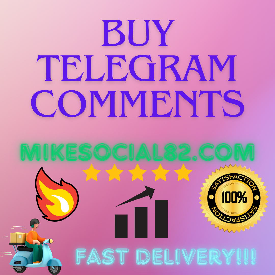 buy real telegram comments